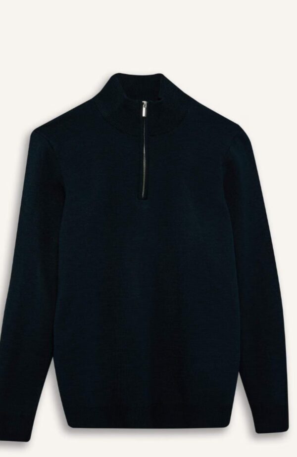 Pull Col Montant Zippé